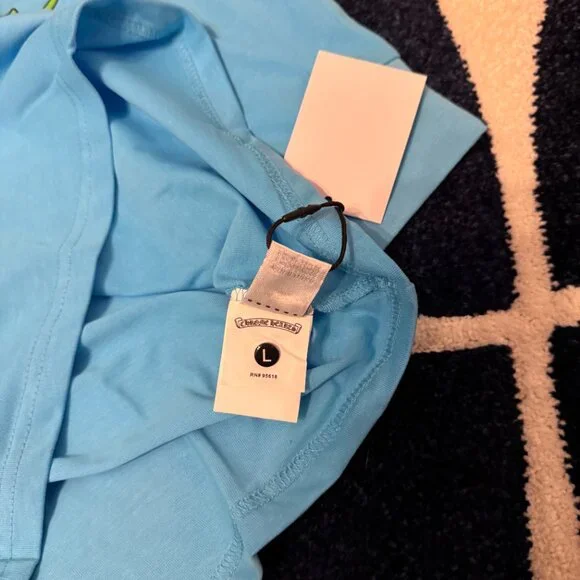 Chrome Hearts x Matty Boy Brain New Blue Longsleeve Men’s Size Large - Picture 3 of 4